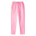 thumbnail image 2 of Baggy Sweatpants Men - Mens Heavyweight Fleece Jogging Pants, Loose Fit Open Bottom, Workout Pants with Pockets Pink M, 2 of 3