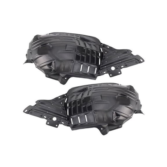 Front Fender Liner Set 2 Piece - Compatible with 2006 - 2009 Nissan 350Z 2007 2008