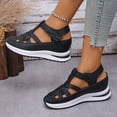 thumbnail image 4 of Loafers for Women Memory Foam Slip On Sneakers Comfort Fall Walking Shoes Casual Canvas Flat Shoes Clearance Sale, 4 of 6