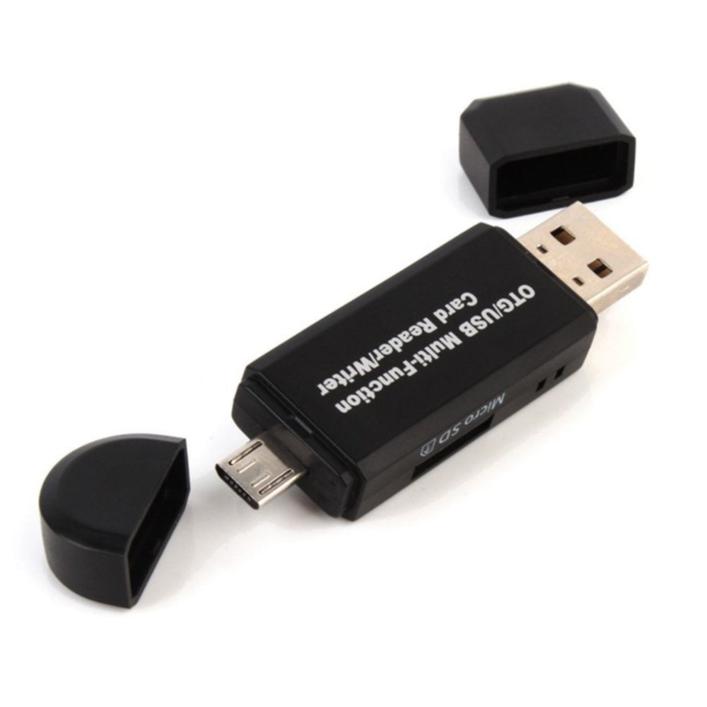 Micro Usb Otg To Usb 2.0 Adapter Sd/Micro Sd Card Reader With Standard
