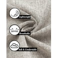 thumbnail image 5 of COOFANDY Men's Linen Shirts Short Sleeve Casual Shirt Button Down Shirt for Men Beach Summer Wedding Shirt, 5 of 12