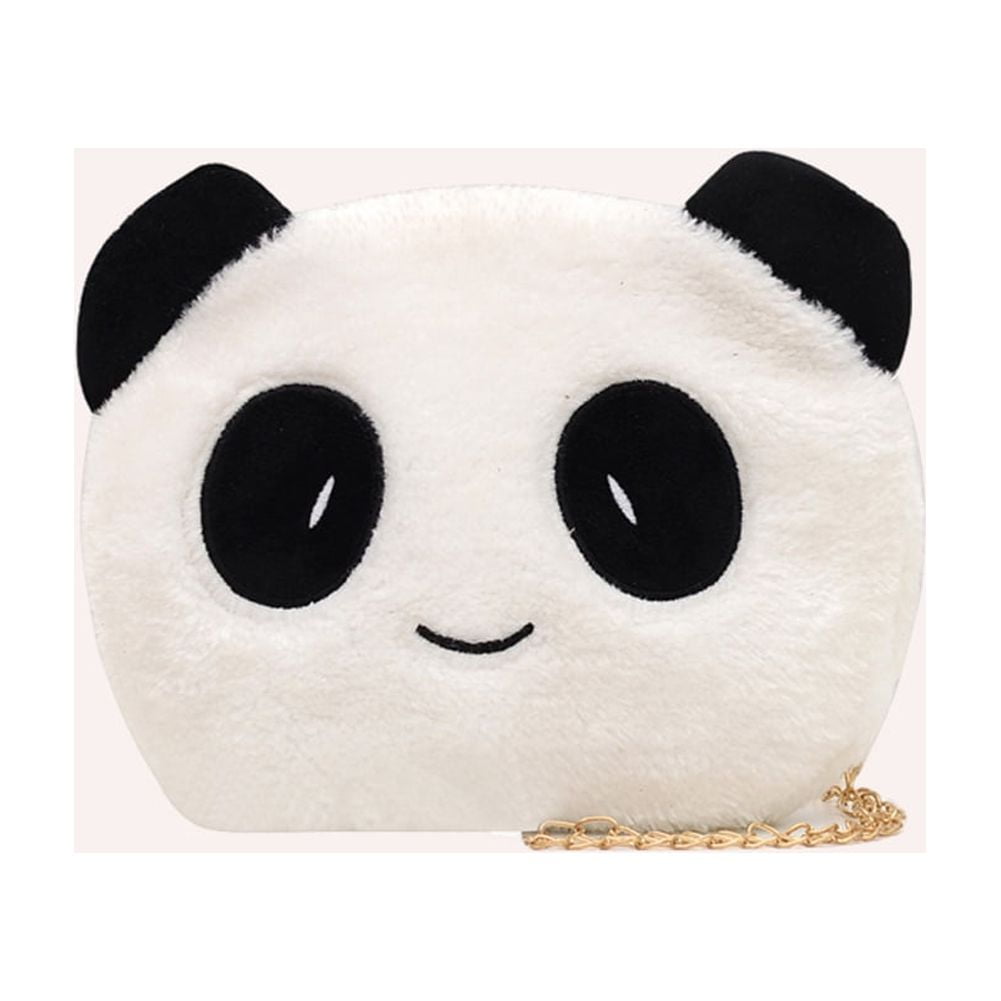 2Colors Choice - New Small 7CM Panda Plush Purse , Lady Kid's