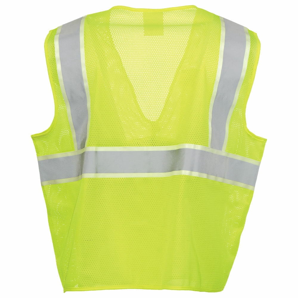 Glow in the Dark High Vis Safety Vest, Type R Class 2, S/M, SAFEGEAR