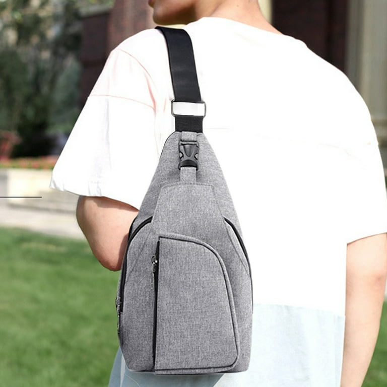 WIZUTIZ Crossbody Bag For Men, Messenger Bag Shoulder Bag With