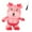 Pink, variant on YANHAIGONG Baby Cow Musical Toys with Music and Light, Cow Light Up Dancing Cow Baby Toy, Funny Moving Musical Baby Cow Toy Dancing Cow Toy, Baby Preschool Educational Musical Toys for Toddlers