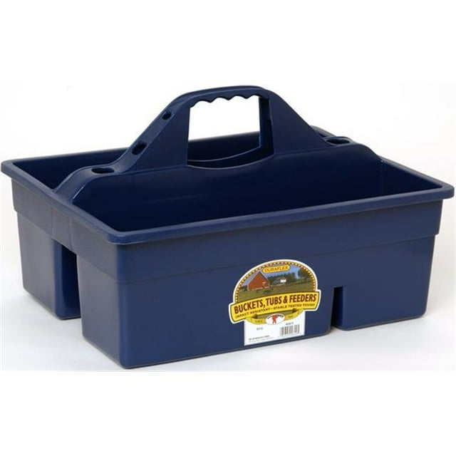 Miller Manufacturing DT6 Plastic Dura Tote Box, Navy