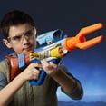 thumbnail image 5 of Nerf Star Wars The Mandalorian Blaster, 3 Attachments, Indoor and Outdoor, 12 Nerf Elite Darts, Birthday Gifts, Ages 8+, 5 of 10