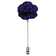 thumbnail image 5 of Solid Dark Purple Floral Lapel Pin, 5 of 5