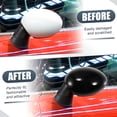 thumbnail image 2 of Unique Bargains Pair Rear View Mirror Cover Cap Replacement Gloss Black for BMW Mini Clubman R55 Hatchback Cooper R56, 2 of 6