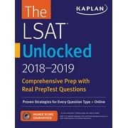 LSAT Unlocked 2018-2019: Proven Strategies for Every Question Type + Online [Paperback - Used]