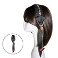 thumbnail image 4 of Diadema con Bejeweled Tasseled Hairband Party Headwear Accesorios para el cabello Negro Yuyangstore Diademas con borlas, 4 of 6