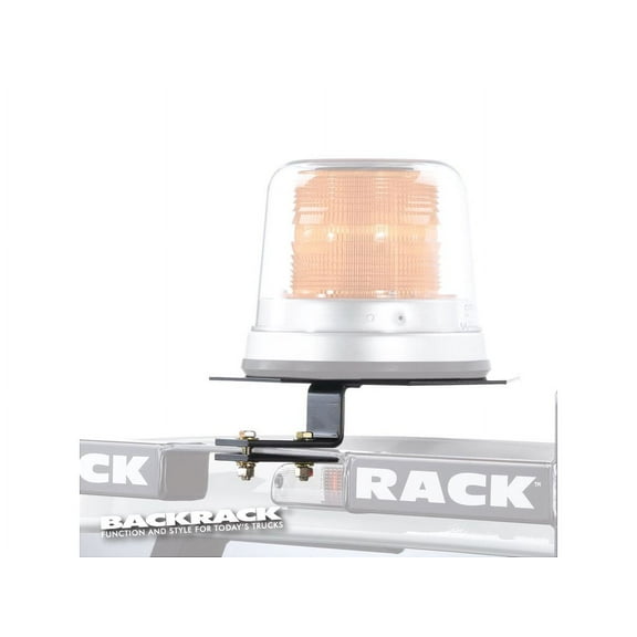 BACKRACK by RealTruck Light Bracket 10.5" Base | Black, Driver Side | 91002 | Universal w/ BACKRACK by RealTruck Frame's