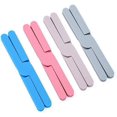thumbnail image 1 of Juego de salvamanteles plegables de silicona de 4 salvamanteles de goma antideslizantes resistentes al calor para ollas, tazas y otros artículos de mesa Ormromra YQ-2071, 1 of 6
