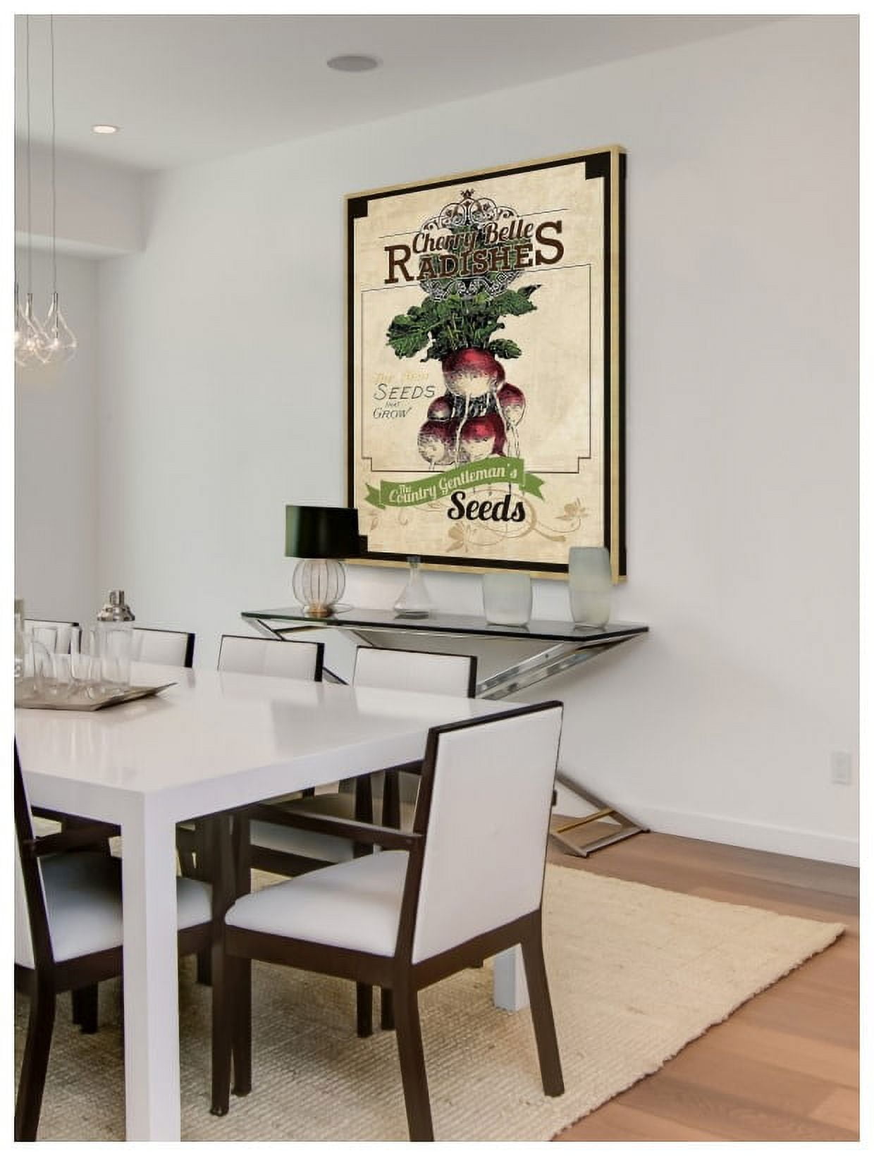 Marmont Hill "Seed Packet Radishes" Painting Print on Canvas