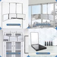 thumbnail image 2 of 360 Mirror - 3 Way Mirror For Automatic Haircut With Height Adjustable Telescopic Hook, 2 of 2