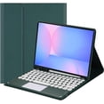 thumbnail image 1 of Touch Keyboard Case for Samsung Galaxy Tab S10 FE/ S9 FE 5G 10.9 Inch/Tab S9 11 Inch, with Pencil Holder - Magnetically Detachable Touch Bluetooth Keyboard, 1 of 7