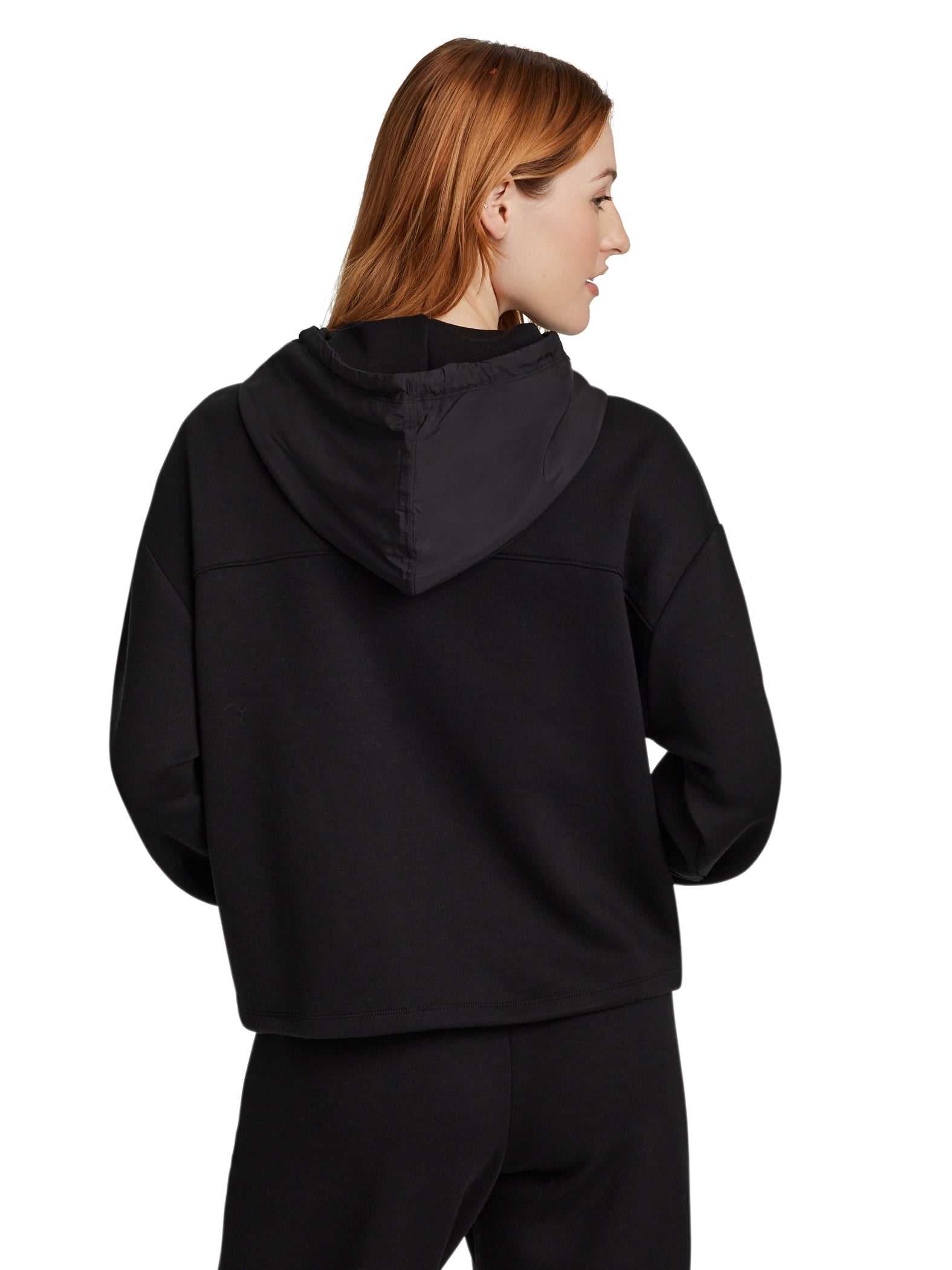 Reebok Women's Momentum Hoodie with Bungee Cinched Bottom, Sizes XS-XXXL