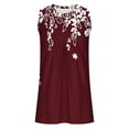 thumbnail image 3 of Débardeur pour Femmes Imprimé Pull-Over Mode Décontracté Col Rond, 3 of 3