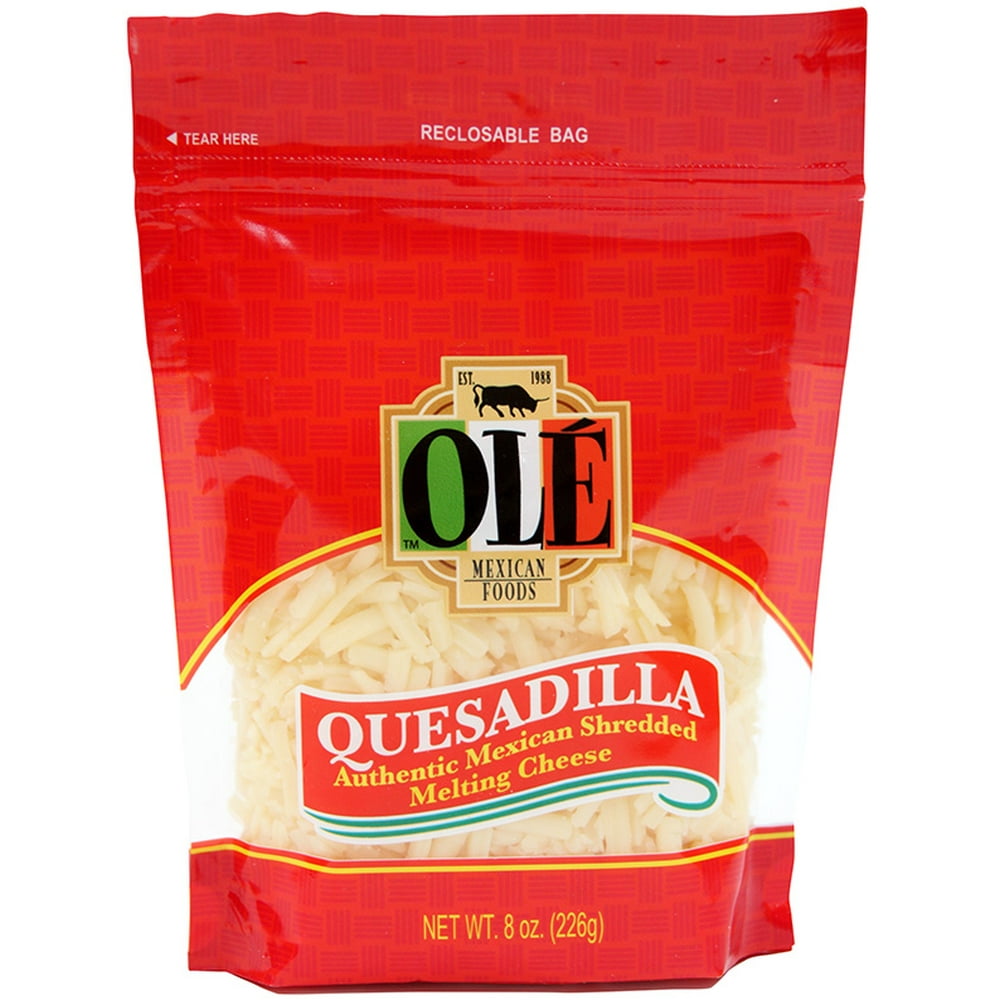 Ole Quesadilla Authentic Mexican Shredded Melting Cheese, 8 oz