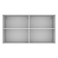 thumbnail image 7 of Madesa Hazel Wall Kitchen Storage Cupboard Cabinet with 2 Doors and Shelves 48 Inch Wooden  Organization Unit for Pantry - White, 7 of 7