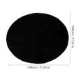 thumbnail image 2 of LOLIPPYY Car Stabilizing Mat Black PE Non Slip Round Floor Protector 1Pcs, 2 of 8
