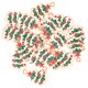 thumbnail image 4 of Colgantes De Abalorios Navideños Chapados, Colgantes Navideños Lindos Con Aleación Para Hacer Collares, Pulseras, Aretes, Llaveros, Cadena De Suéter, Día De Navidad Ccdes Otros, 4 of 8