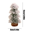 thumbnail image 3 of FAMTKT Desktop Christmas Tree Mini Spray Cedar Needle Tower Christmas Tree Desktop Small Christmas Tree Suitable for Festive Indoor Christmas Decoration Mini Christmas Tree, 3 of 6