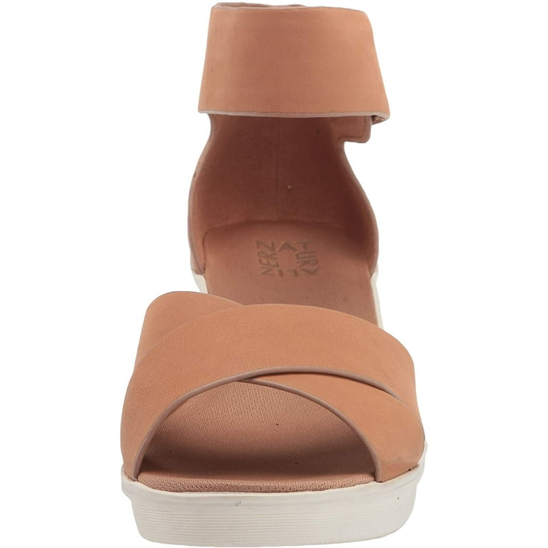 Naturalizer Women's Riviera Cookie Dough Wedge Sandals 10M