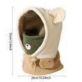 thumbnail image 3 of Povozer Winter Windproof Hat Ski Mask Warm Fleece Face Cover for Girl Boy(Pink,One Size), 3 of 4