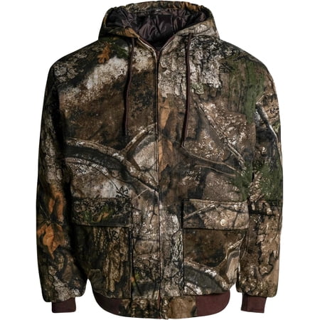King s Camo Youth Insulated Hooded Hunting Jacket Realtree APX Medium