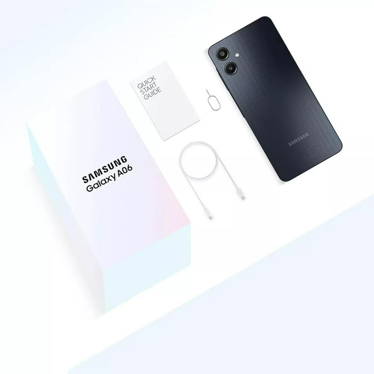 未開封品　Samsung Galaxy A06 4GB 64GB ブラック Amazon.com: SAMSUNG Galaxy A06 4G LTE (64GB + 4GB) Latin