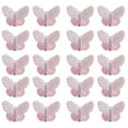 thumbnail image 1 of Pinzas para el pelo con forma de mariposa, juego de 20 pinzas para el pelo con forma de mariposa, lindas mini pinzas para el pelo, pinzas para el pelo pequeñas para mujer, pinzas para el, 1 of 5