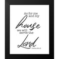 thumbnail image 2 of Villa, Milli 12x14 Black Modern Framed Museum Art Print Titled - House, 2 of 5