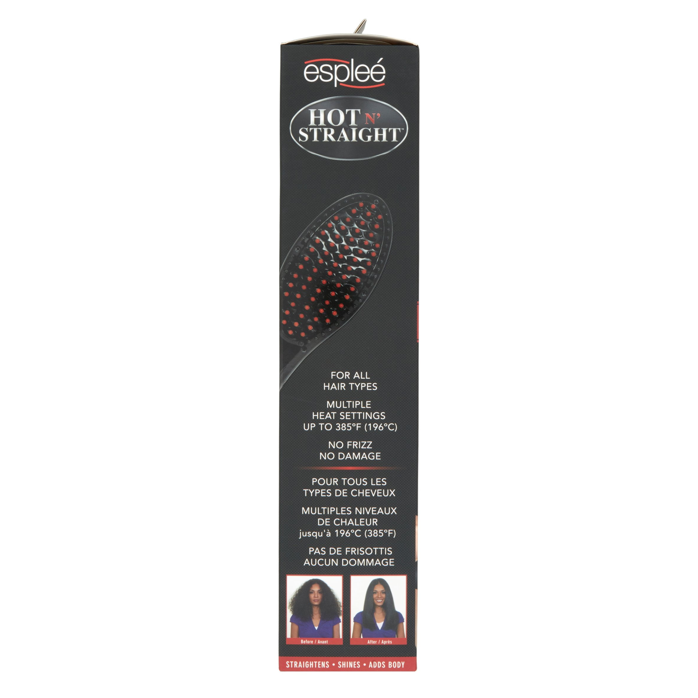 Esplee brush straightener hot sale