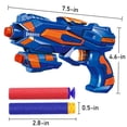 thumbnail image 2 of Pistolas bláster POKONBOY compatibles con Nerf con 80 dardos de espuma, 2 of 7