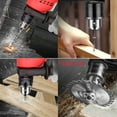 thumbnail image 4 of Fk-5513 Pro Reversible Impact Driver Drill Machine 160pcs Hand Tool Kit | 13mm Chuck Size, 650w | Reversible, Ergonomic, Lightweight, Soft Grip, Interchangeable Bit | Combination Drill, 4 of 5