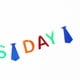 thumbnail image 4 of KAKOWELY Banderines con letras "FELIZ DÍA DEL PADRE", banderines de fieltro coloridos, decoración para el Día del Padre, banderines colgantes, suministros para fiestas, 4 of 4