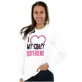 thumbnail image 5 of Funny Cute Set for Couples Matching Women Plus Size Long Sleeve Graphic Tee Brisco Brands 2X, 5 of 6