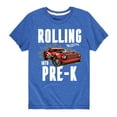 thumbnail image 3 of Hot Wheels - Rolling Into Pre K - Youth Short Sleeve Graphic T-Shirt, 3 of 5