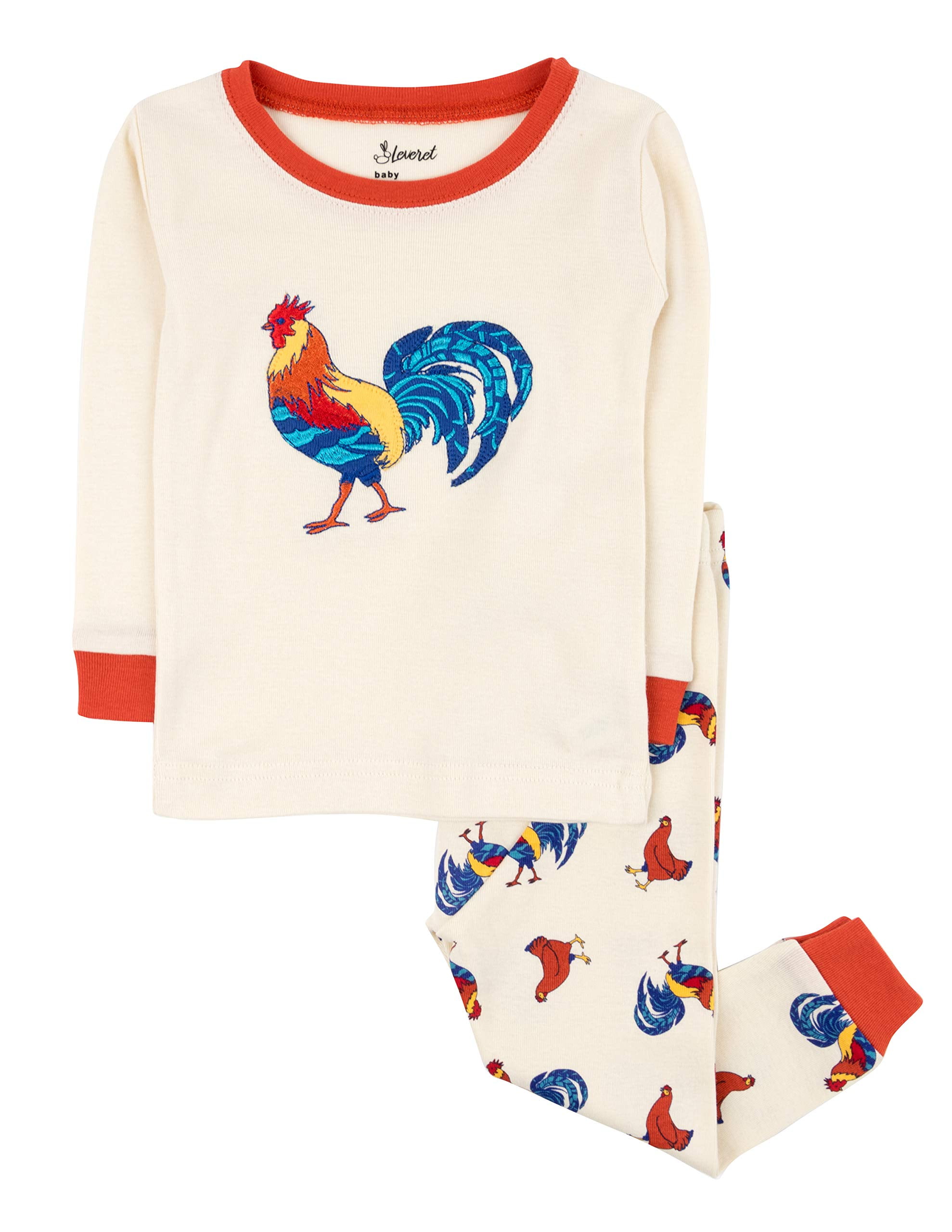 Gift Idea Chicken and Cockerel Print Scarf 100/% Cotton