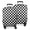 Black and White, variant on Red and Green Checkerboard Checkered Pattern Luggage Cover Fashion Suitcase Cover Baggage Covers Fit 25-28 Inch Luggage (Go Travel)