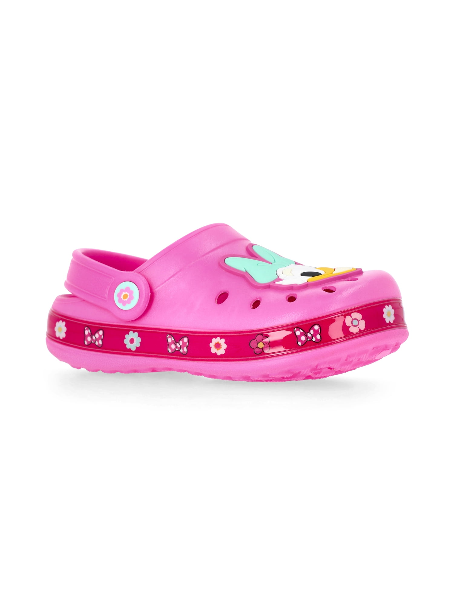 Disney Toddler Girls Minnie Mouse and Daisy Duck Clog Sandals