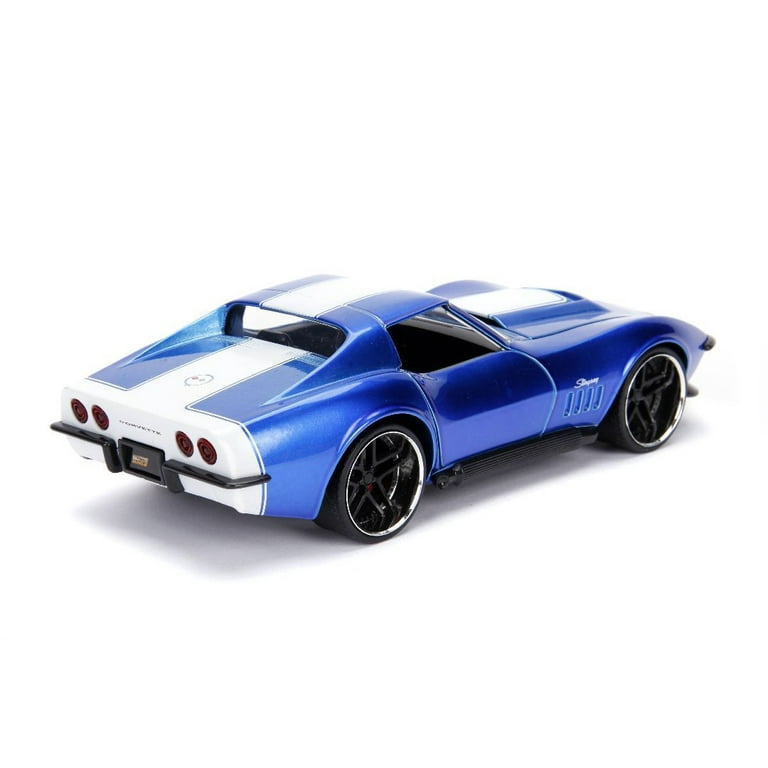 Big Time Muscle 1969 Chevy Corvette Stingray ZL1 Die-cast Car Blue