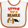 thumbnail image 3 of Inktastic Beagle Dog Lover Boys or Girls Baby Bib, 3 of 4