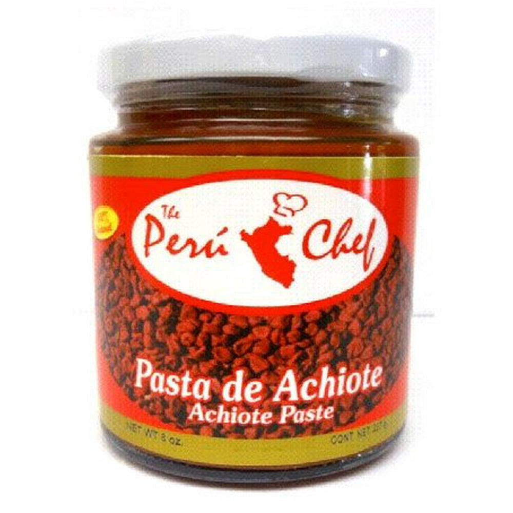 The Peru Chef Achiote Paste / Pasta De Achiote 8oz 6 Pack