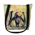 thumbnail image 1 of Betsydrake TY097G Sac Fourre-Tout Pingouins 18 x 18 Po - Grand, 1 of 1