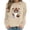 A-Khaki Halloween Outfits, variant on Halloween Funny Graphic Tops for Womens Teens Sweatshirts Crewneck Pullover Female Fall Outfits 2026,Witch Pumpkin Ghost Bat,loose,Maternity, workout,airport fashion clothes