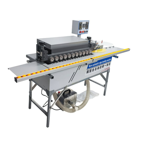 Auto Edge Banding Machine Upper Control Curve &Straight Edge Sealing Trimming Machine with Dust Suction