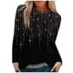 thumbnail image 1 of Blusa informal con estampado de manga larga y cuello redondo para mujer a la moda Fridja  bvmnju795, 1 of 5