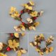 thumbnail image 1 of Anillos de Vela Ganfancp Otoño Frutas Calabaza Artificial Decoración Navidad Halloween, 1 of 6